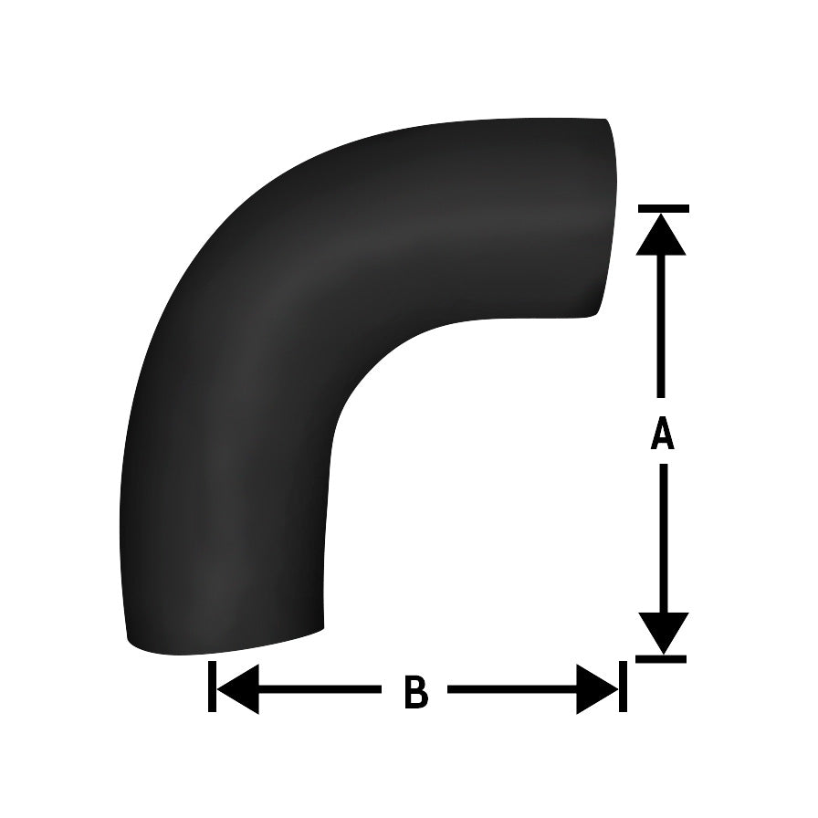 F010086 | HOSE (2-1/2in ID) (A 5-1/2in) (B 6-1/2in) | Replace 11MF2502P1 | ERH3140 | ERH-3140