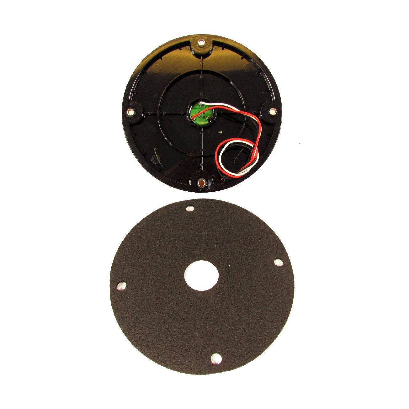 7" Amber Round Tail/Turn Led Bus Light With 17 Leds And Amber Convex Dot Lens | F235309