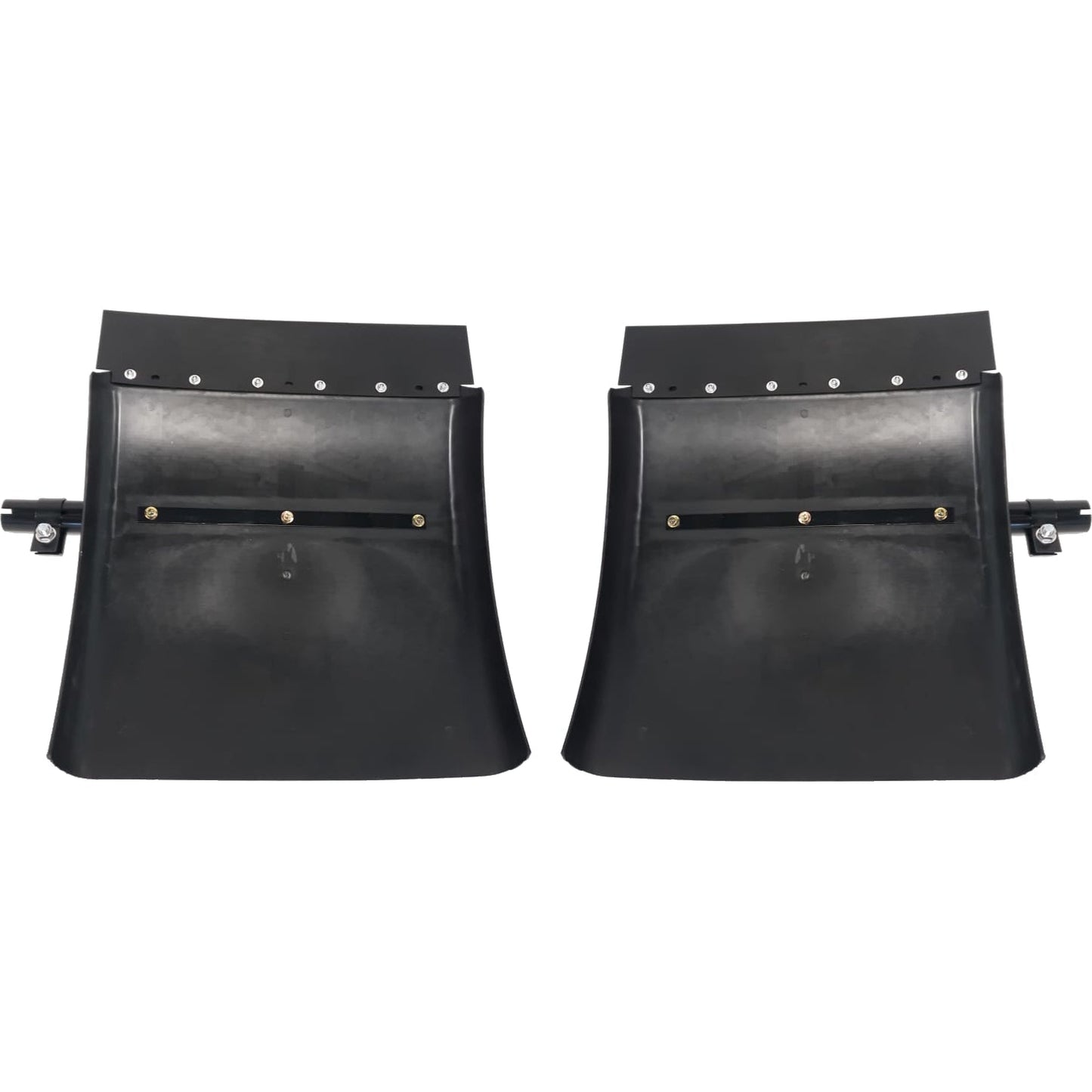 24" X 24" Black Poly Quarter Fenders Pair | F247581