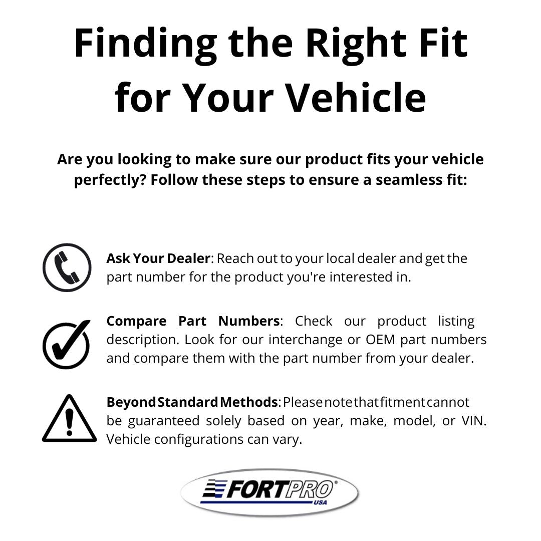 Fortpro Torque Arm Bush Compatible With Peterbilt, Freightliner, Navistar-International | F184208