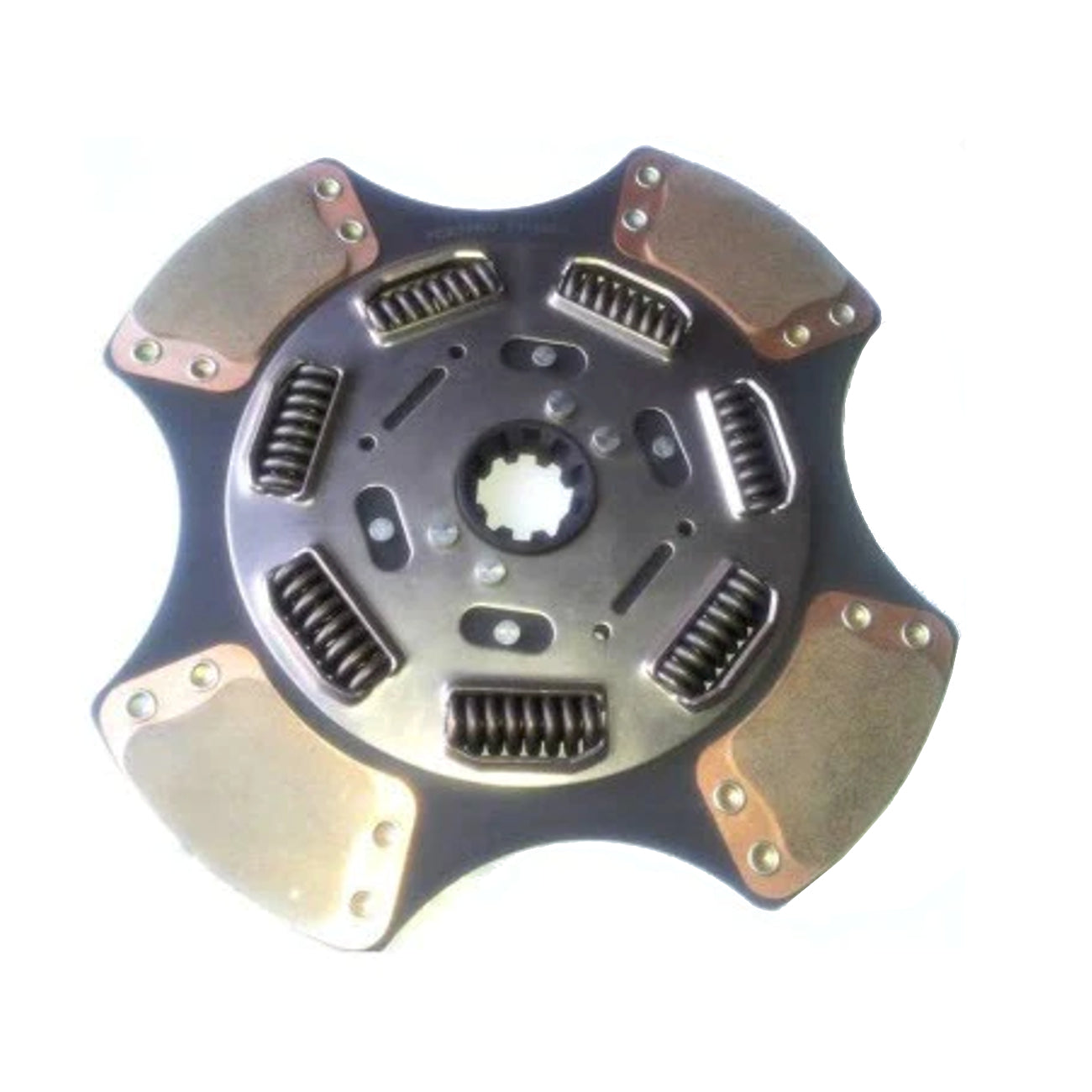 Road Choice 15 1/2" x 2" Clutch Kit Replaces 108925-82 | 7 Spring - 4 PAD - EZ Pedal ™ | CLU10892582
