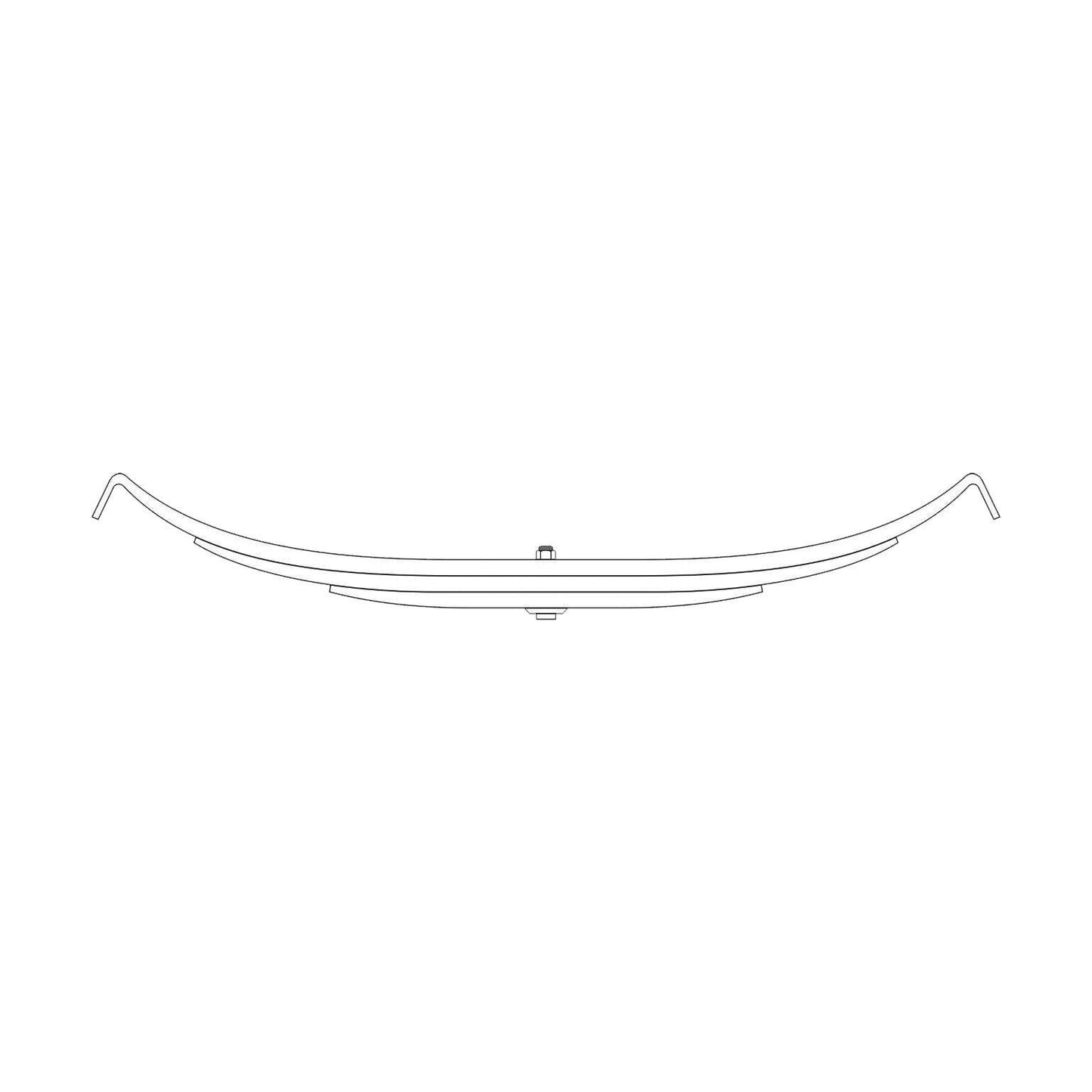 F247964 | TRA-021 TRAILER SPRING 1 LEAVE