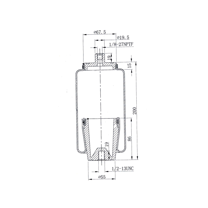 F245575 | F7017 SPRING CAB SUSPENSION