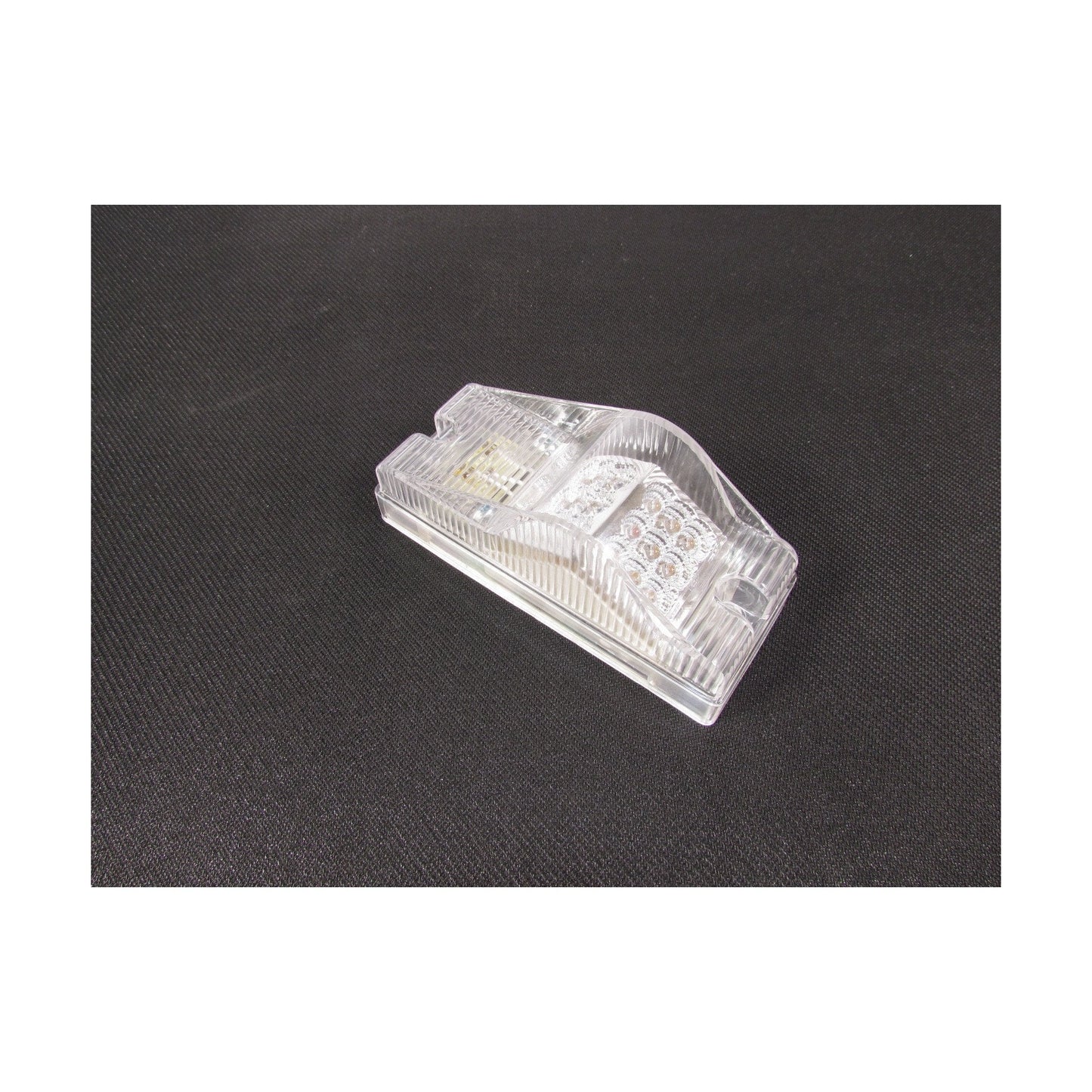 Amber Rectangular Marker Led Light With 18 Leds And Clear Lens | F235205