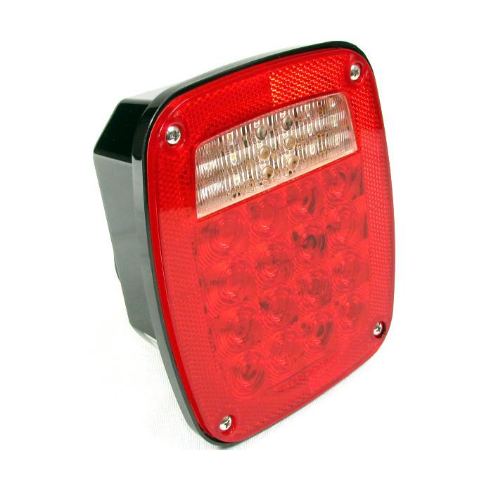 Universal 16 Leds Box Lamp Brake Light Without License Plate Light