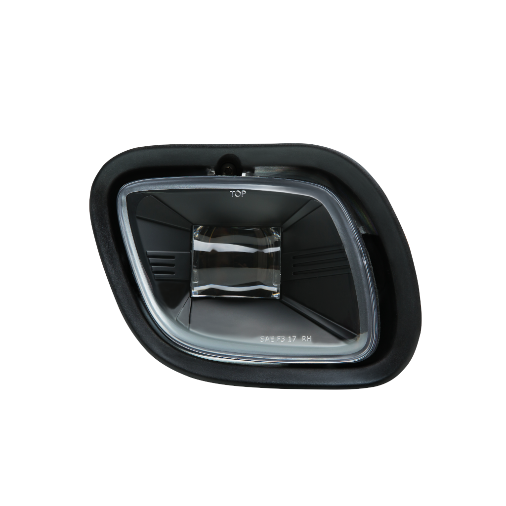 Black Housing Fog Light For Freightliner Cascadia (2008-2017) - Driver Side | F236868