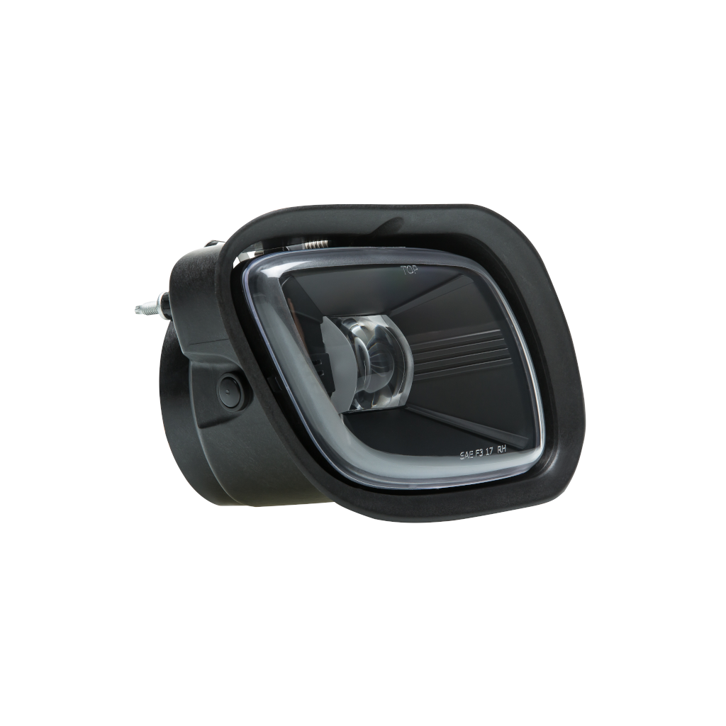 Black Housing Fog Light For Freightliner Cascadia (2008-2017) - Driver Side | F236868