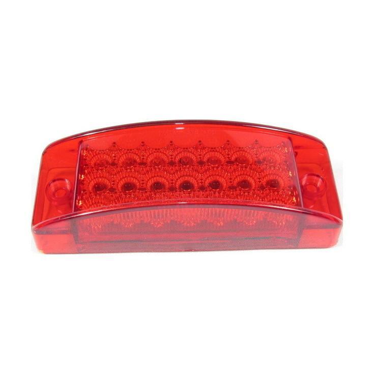 5-13/16" X 2-1/16" Red Rectangular Marker Led Light With 20 Leds And Red Lens | F235202