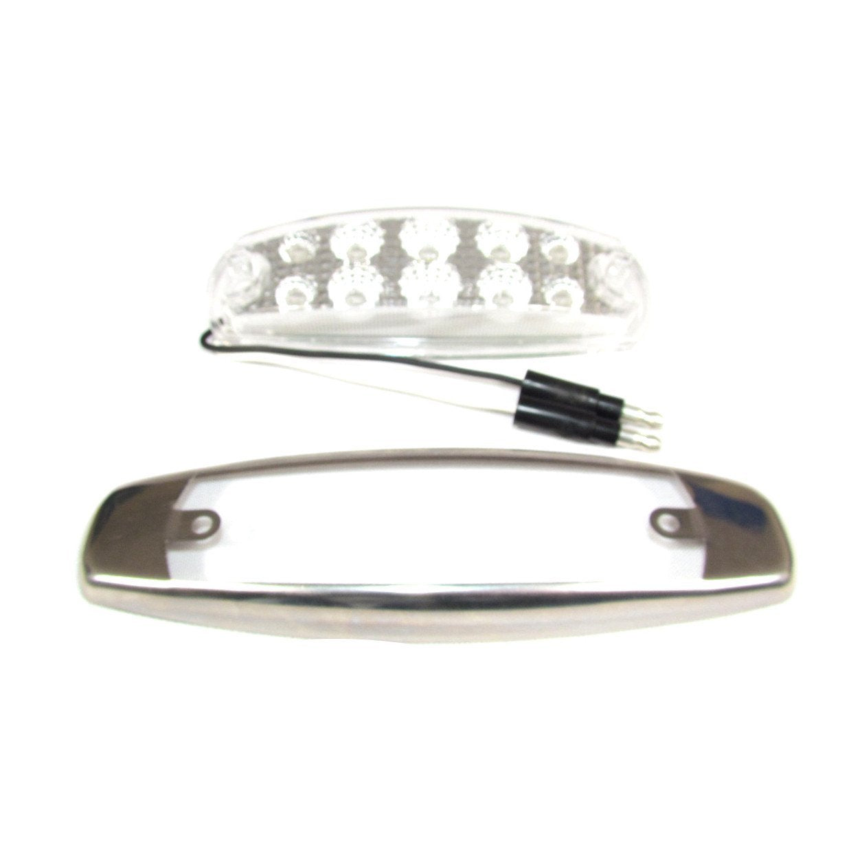 Amber Clearance/Marker Led Light With 10 Leds And Clear Lens | F235139