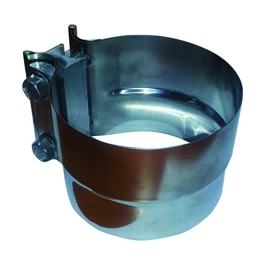 Fortpro 4" Stainless Steel Lap Joint Exhaust Clamp | F286501