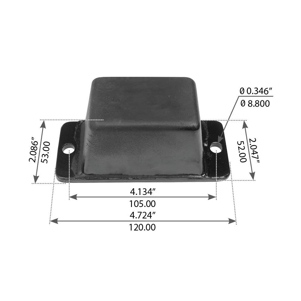 Fortpro Rebound Pad Replacement for Hendrickson 49395000 | F184279