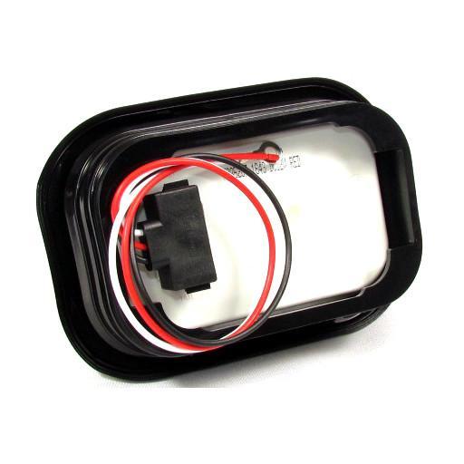 5.3" x 3.4" Amber Rectangular Tail/Turn Led Light With 24 Leds And Clear Lens | F235289