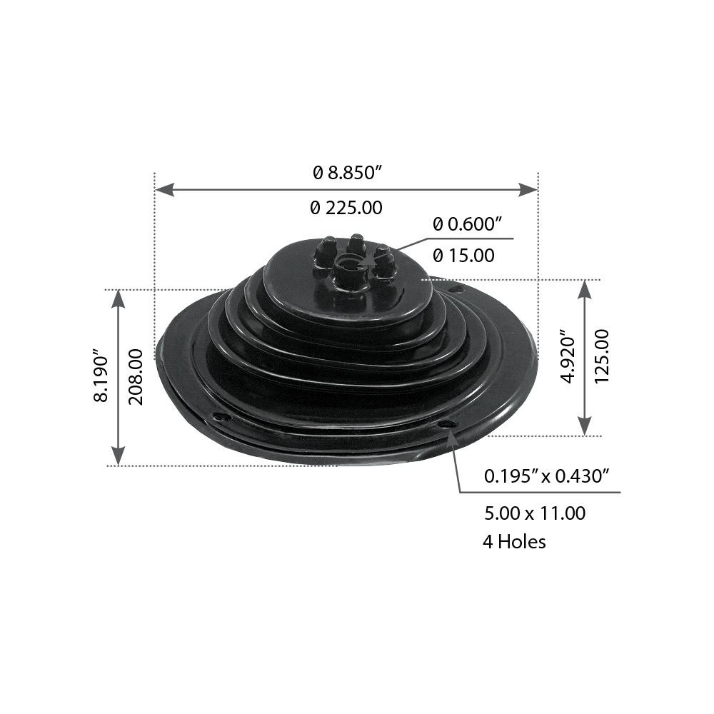 Shifter Boot For Ford - (E3HZ7277B)