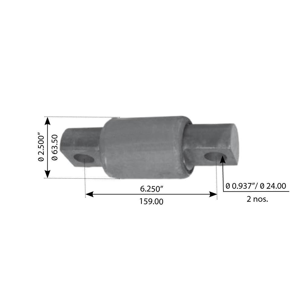 Torque Arm Bushing For Hendrickson Rear Primaax® / Firemaax® - (65381000)