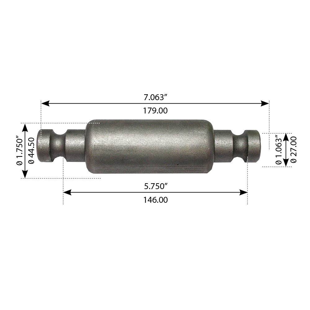 Fortpro Spring Eye Bush Compatible with Front Suspension System for Kenworth C500/550B, K100/300, T2000, W900B Series Trucks Replaces B65-1001 | F317286