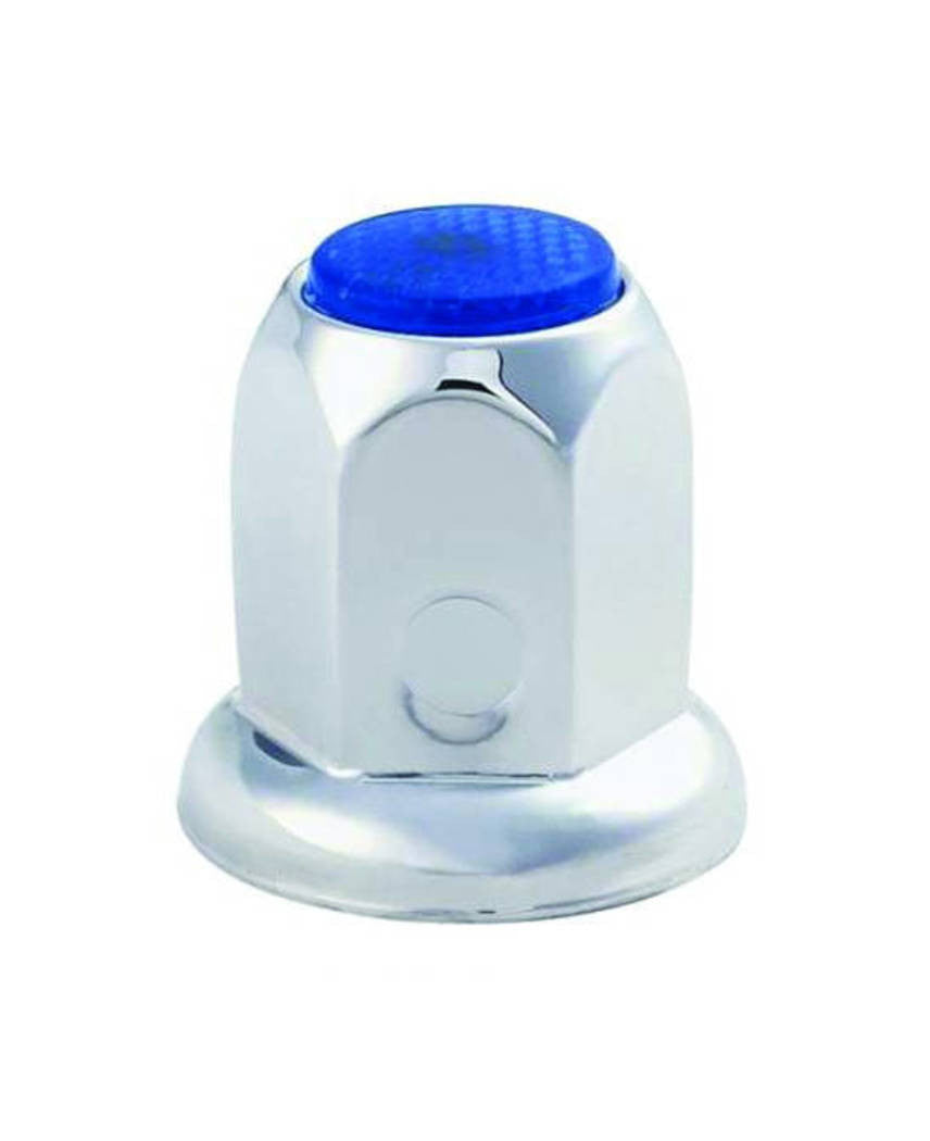 32 mm x 2-18" Blue Top, Reflector Nut Cover | F245703-B