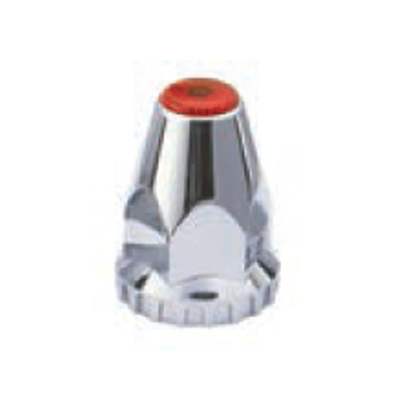 33 mm x 2-1/8" Red Top, Reflector Nut Cover with Flange | F245705-R
