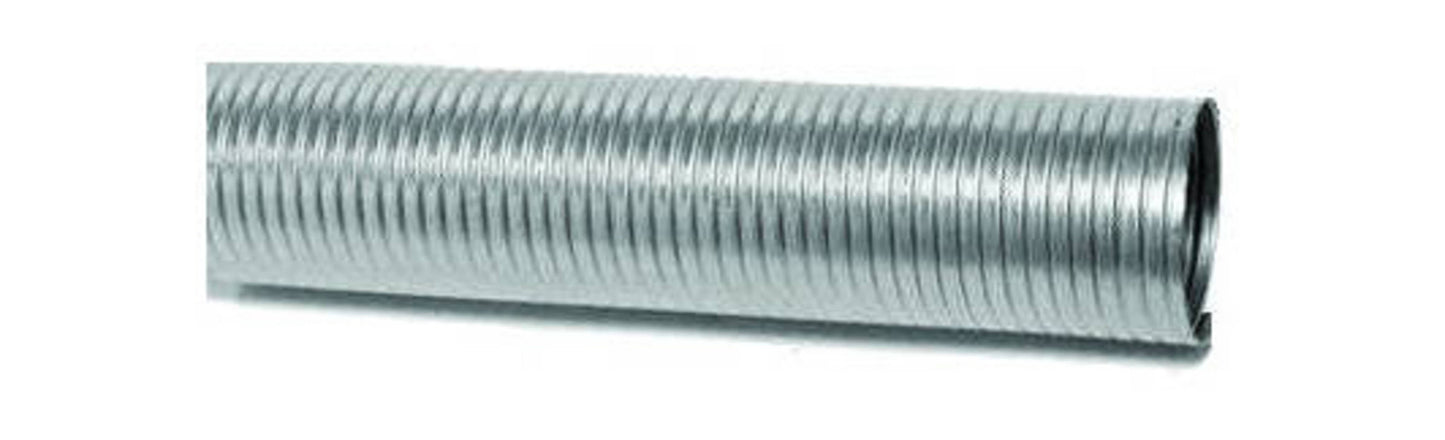 FLEXIBLE TUBING 25 F.T. COILS 5" I.D. GALVANIZED 25 F.T. ROLL 5-9/32 O.D.