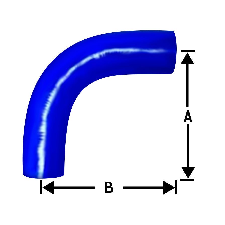 F010085 | HOSE (2-1/2in ID) (A 9in) (B 9in)