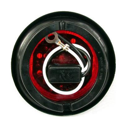 2-1/2" Red Round Clearance/Marker Led Light With 13 Leds And Red Lens | F235229