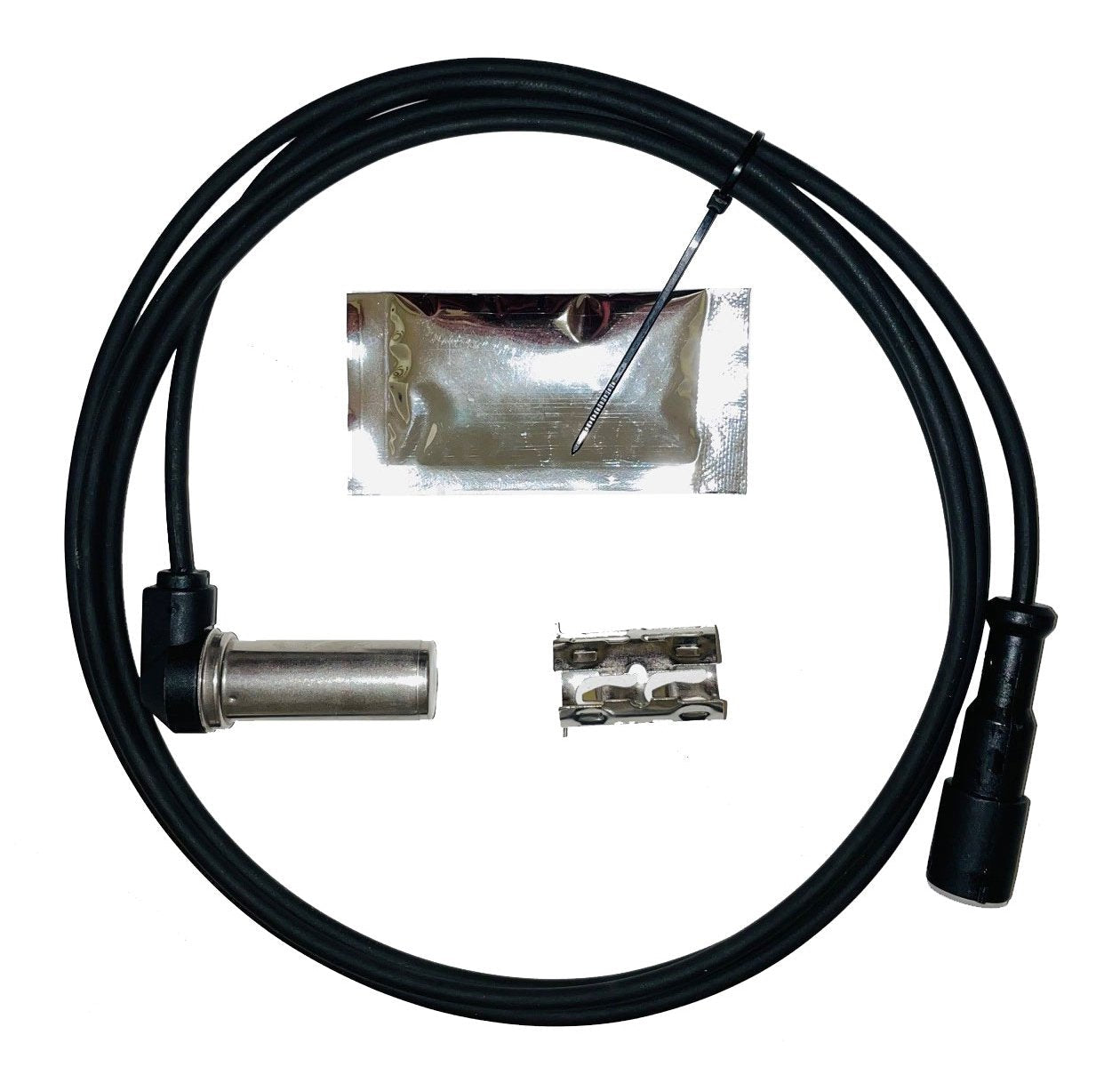 Fortpro ABS Wheel Speed Sensor Kit, 69" Length Compatible with Volvo, Freightliner, Mack, Navistar, Sterling Heavy Duty Trucks Replaces R955329, 4410329190 | F238903