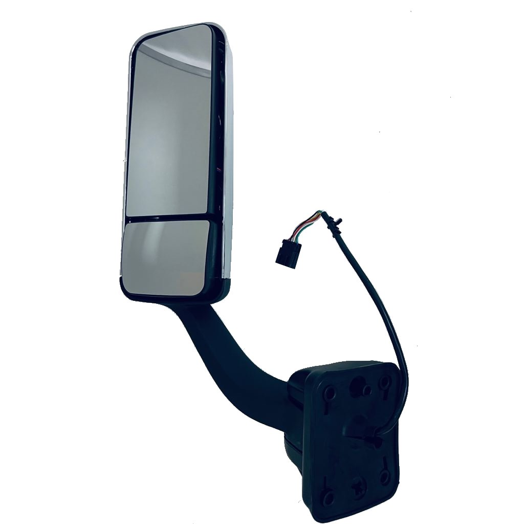 Chrome Door Mirror Power/Heated Replacement For Freightliner Cascadia 2008-2016 Driver Side | F245681
