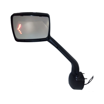 Hood Mirror w/ Led Turn Light Replacement For Kenworth T680/880, Peterbilt 579 - Passenger Side | F247658