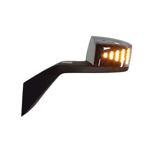 Hood Mirror w/Led Turn Light Compatible With Volvo Vnl 2004-2016 - Driver Side | F247657