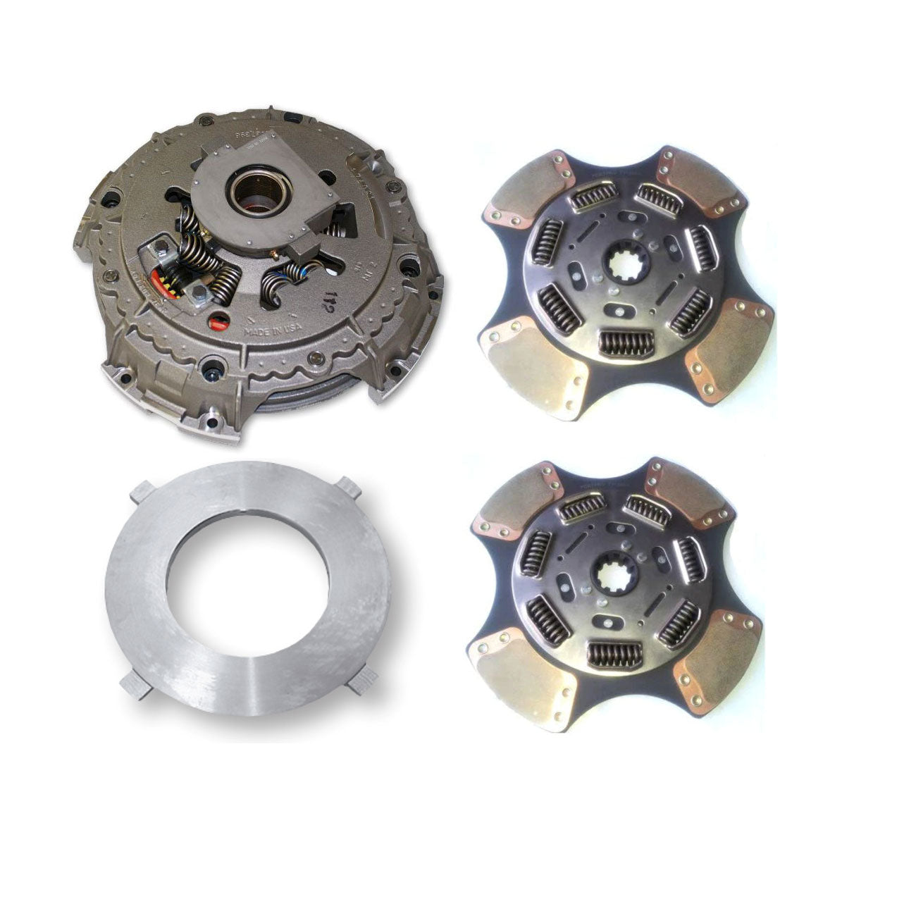 Road Choice® Self-Adjusting Clutch - 15.5” x 2”, 7 Spring, 1700 Ft-Lbs | 1000-CLU20992582