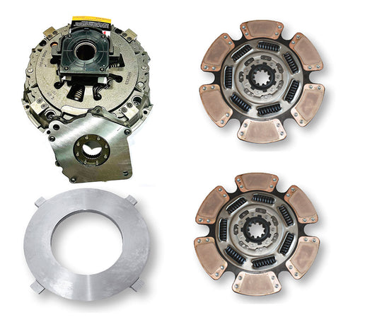 Road Choice® Self-Adjusting Clutch - 15.5” x 2”, 7 Spring, 2250 Ft-Lbs | 1000-CLU12200342A