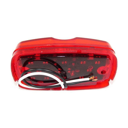4" X 2" Red Clearance/Marker Double Bullseye Trailer Led Light With 12 Leds And Red Lens | F235221