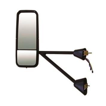 Chrome Mirror Power/Heated Replacement For Kenworth T660/T600/T800 Driver Side | F247534