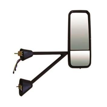 Chrome Mirror Power/Heated Replacement For Kenworth T660/T600/T800 Passenger Side | F247533