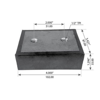 Fortpro Motor Mount for International-Navistar, Freightliner Replaces M17329 | F306950