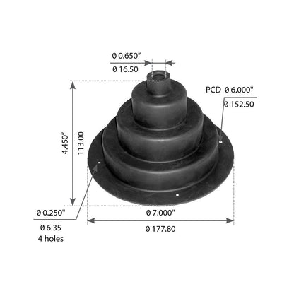 Fortpro Shifter Boot International Navistar IHC - (778671C1)