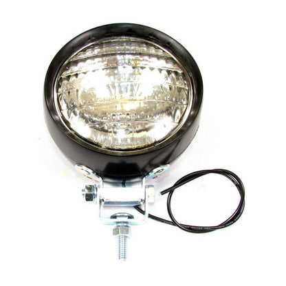 4 3/4" Round Work Light Lamp With Clear Lens And Rubber Housing | F235269