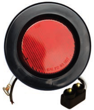 F235228 | RED, 2.5" Dia. 13 LED Sealed
